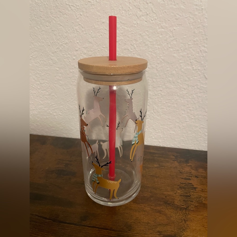 Christmas Iced Coffee Cup